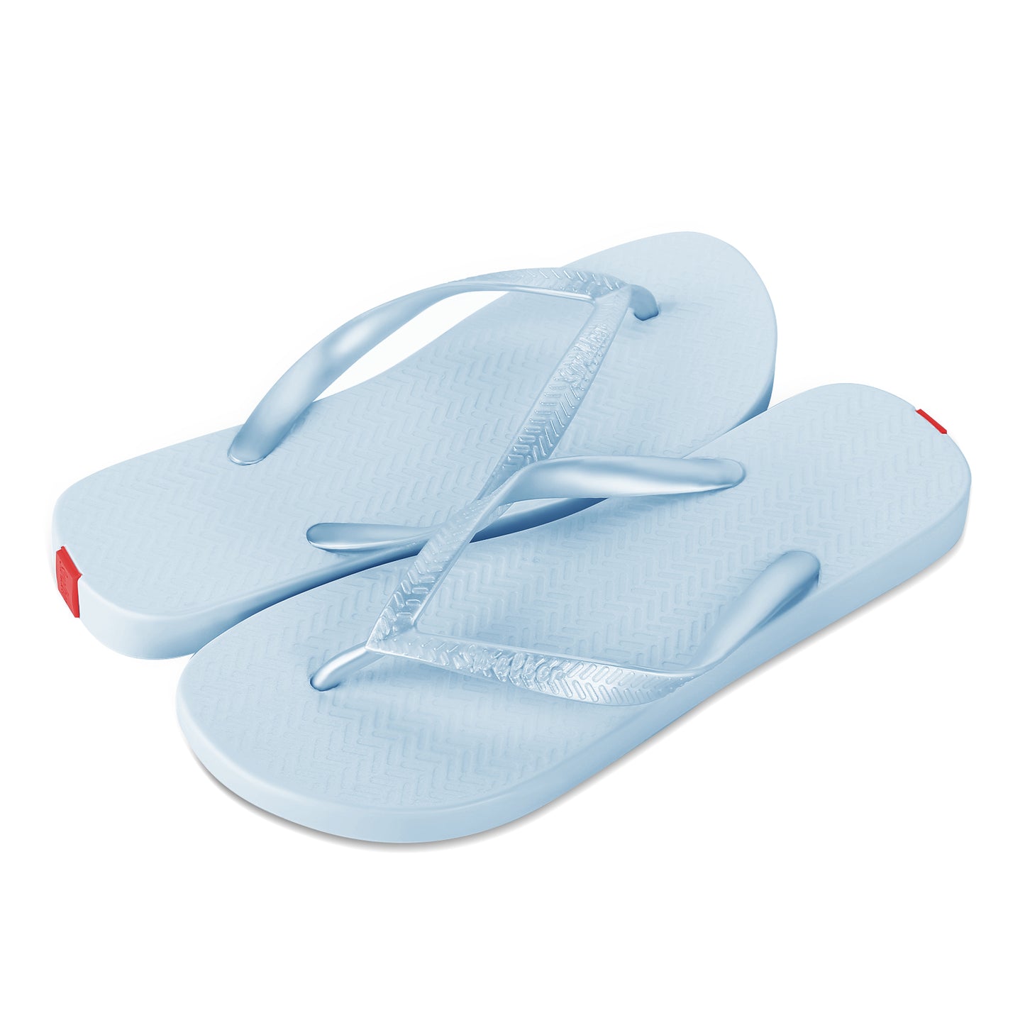 Swalker Man's Solid Color Flip Flop LIGHT BLUE