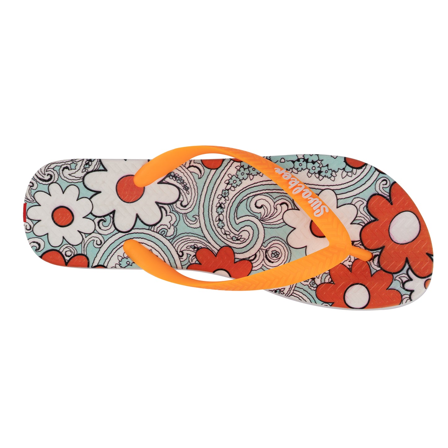 Swalker Woman's Printing Sandal Sunny Petals