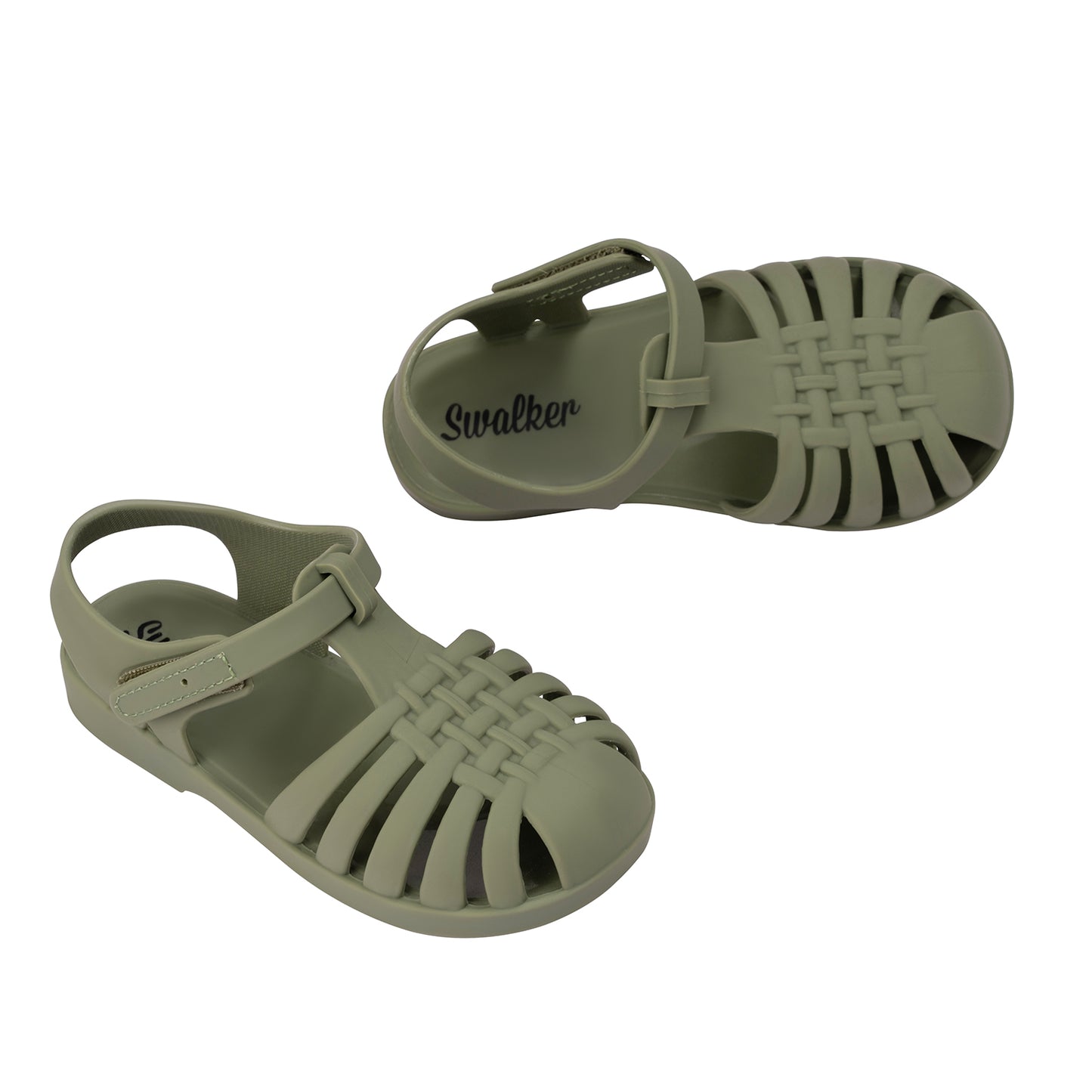 Swalker Kid's Jelly Sandals Lily Pad