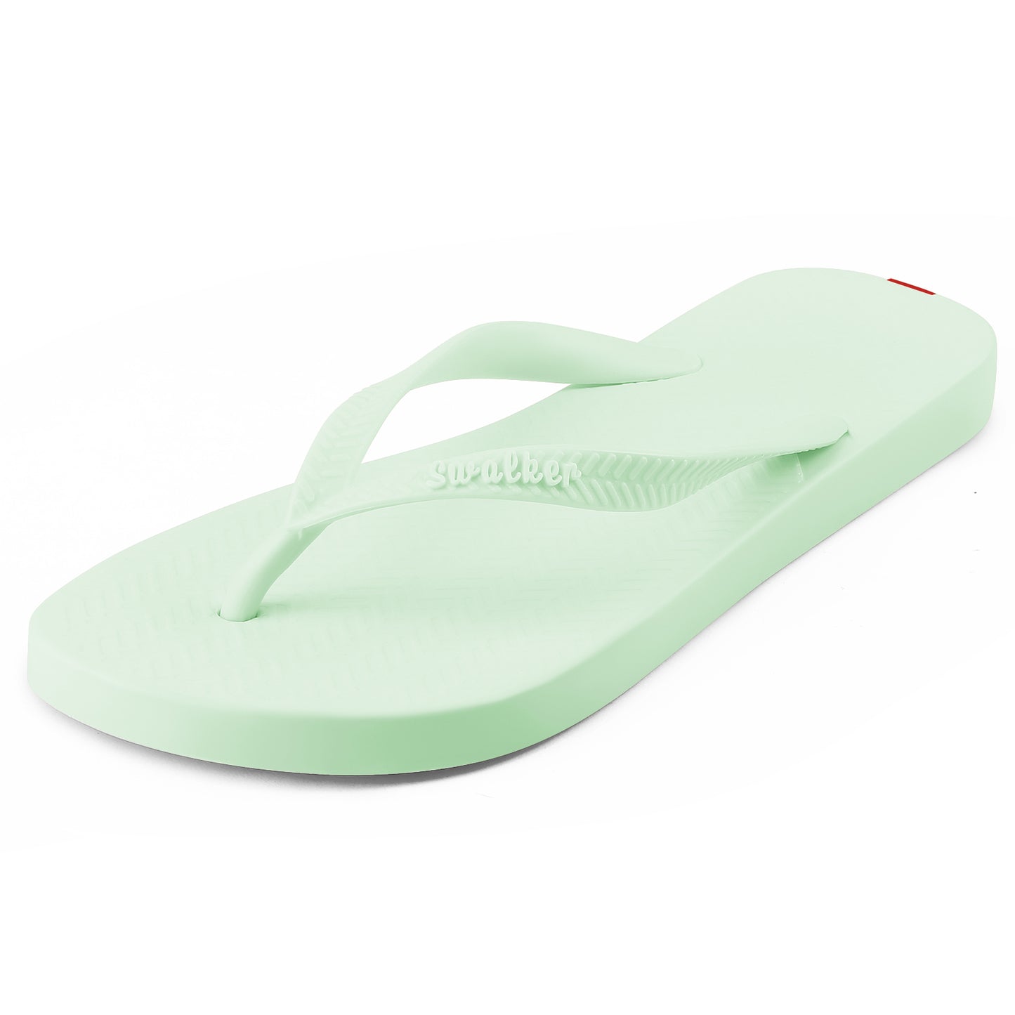 Swalker Man's Solid Color Flip Flop PEAK GREEN