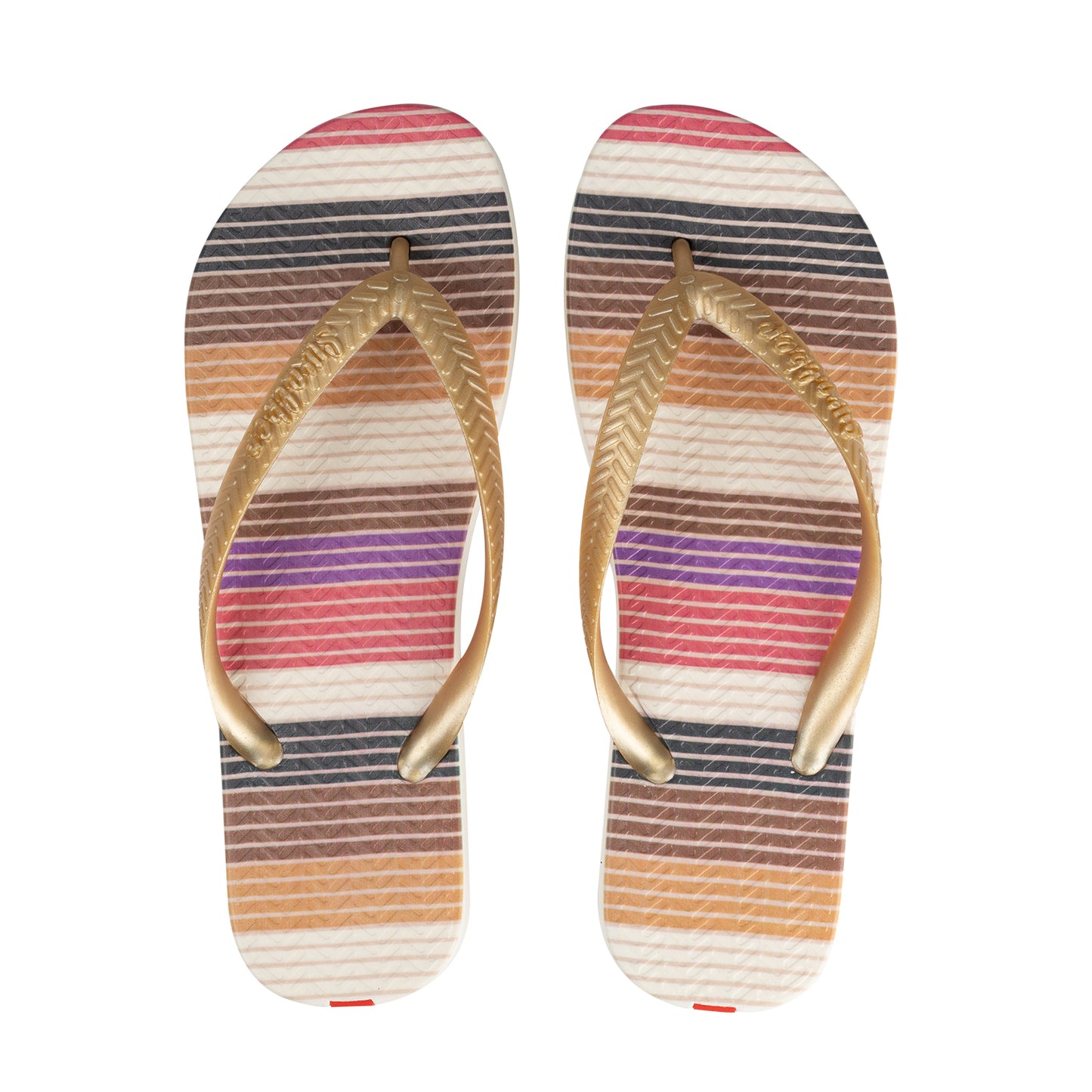 Swalker Woman's Printing Sandal Brass Shine