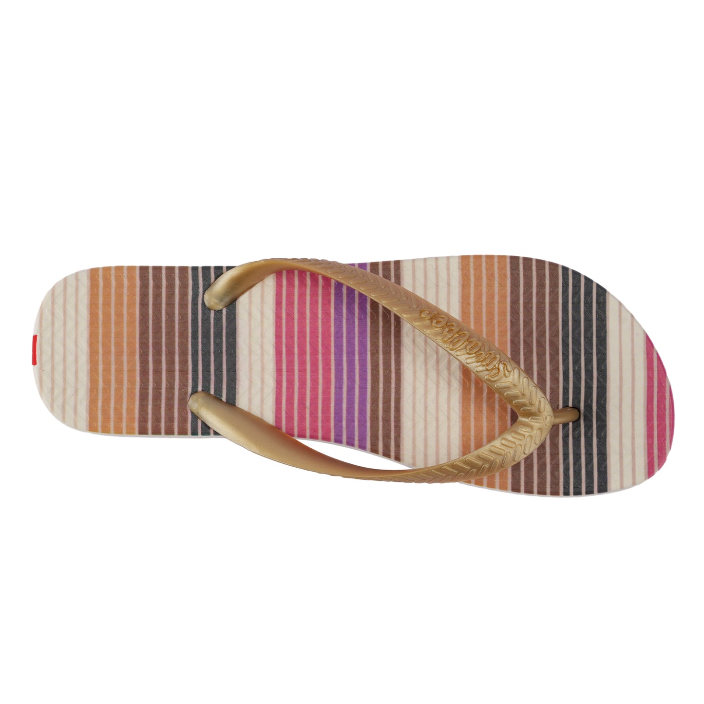 Swalker Woman's Printing Sandal Brass Shine
