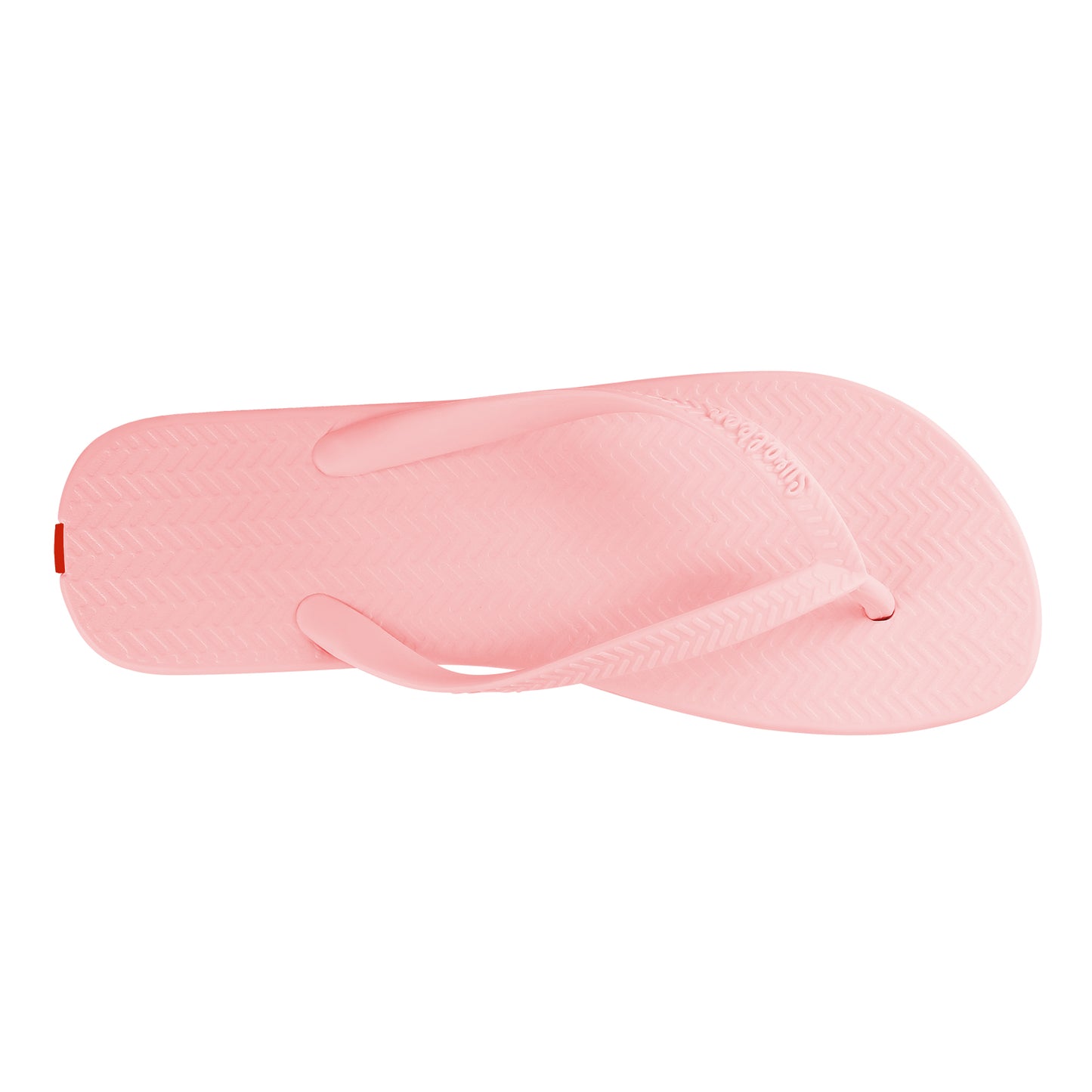 Swalker Women's Solid Color Flip Flop PINK