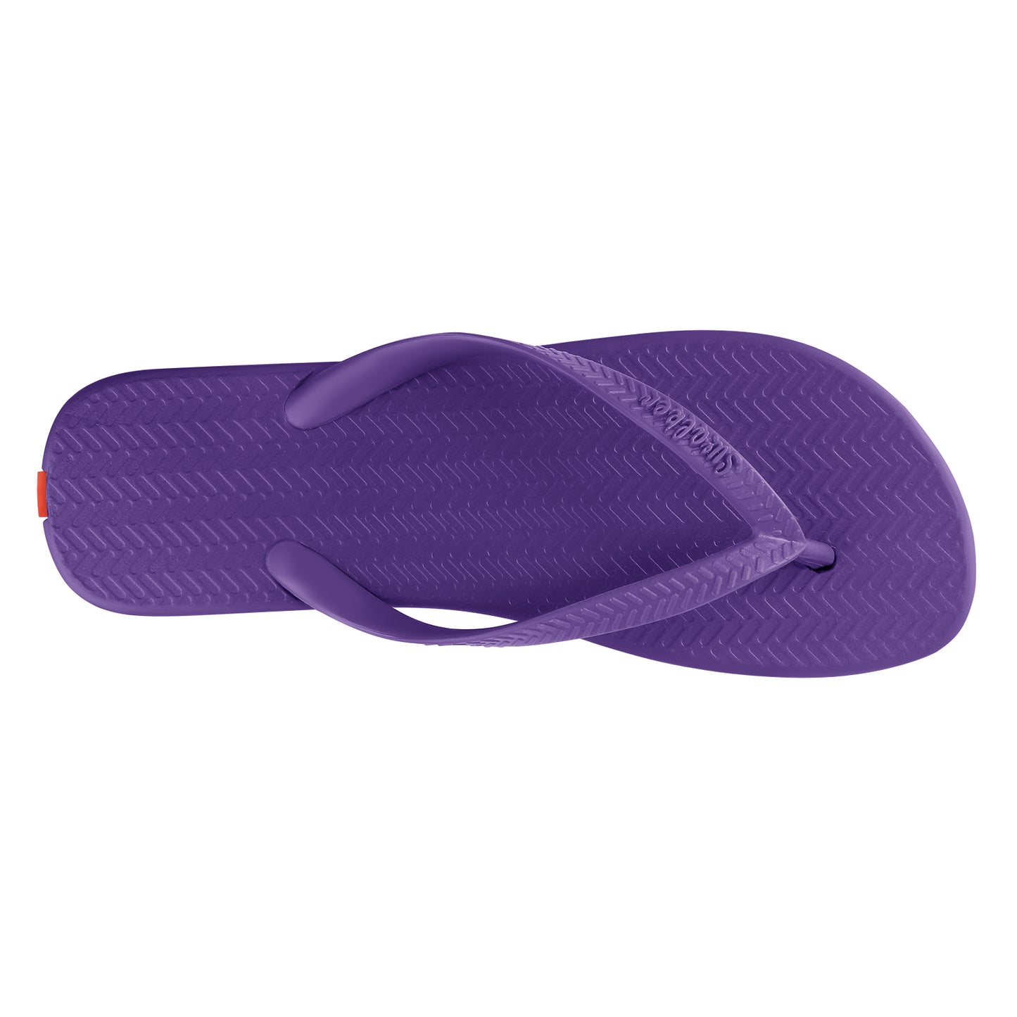 Swalker Man's Solid Color Flip Flop VIOLET
