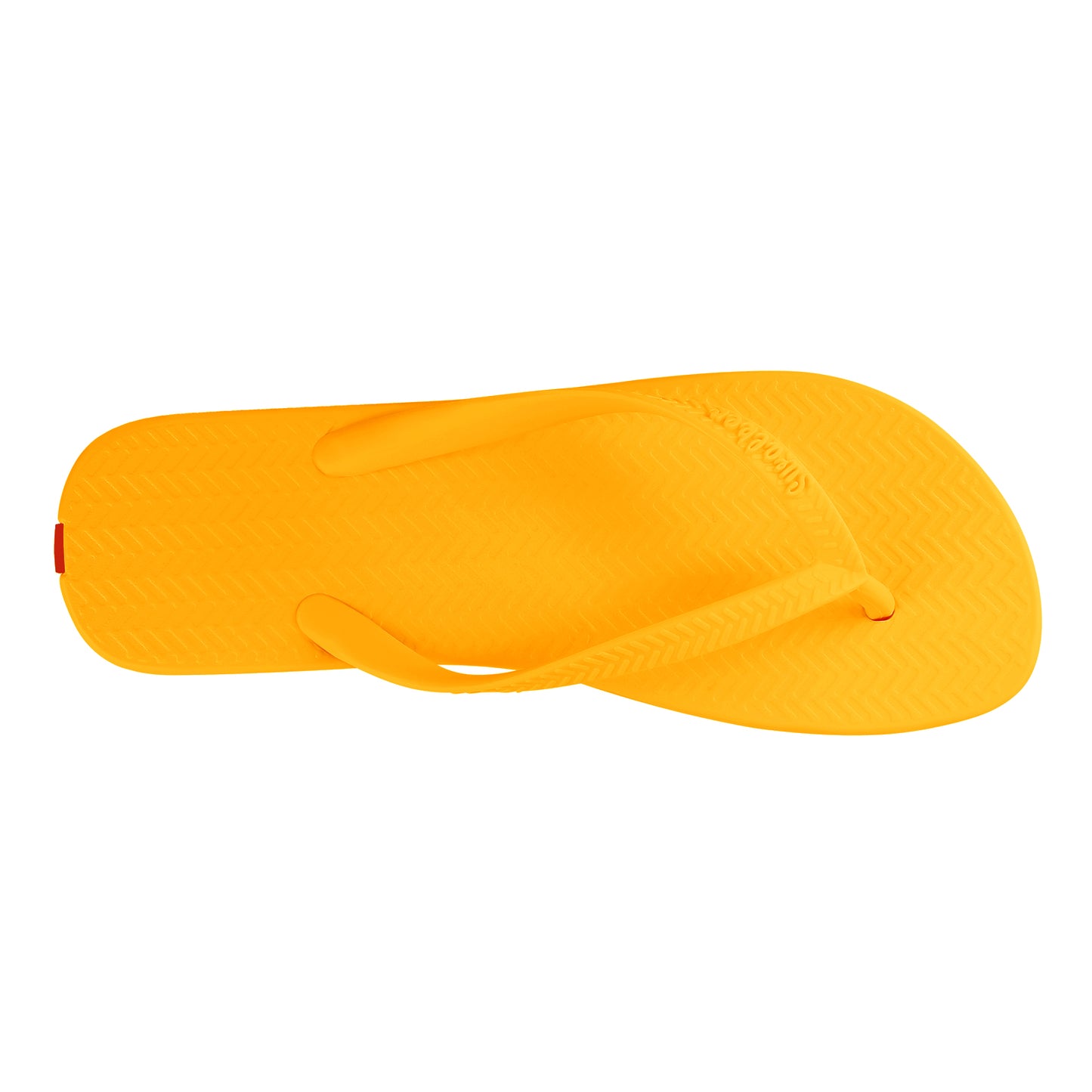 Swalker Man's Solid Color Flip Flop YELLOW