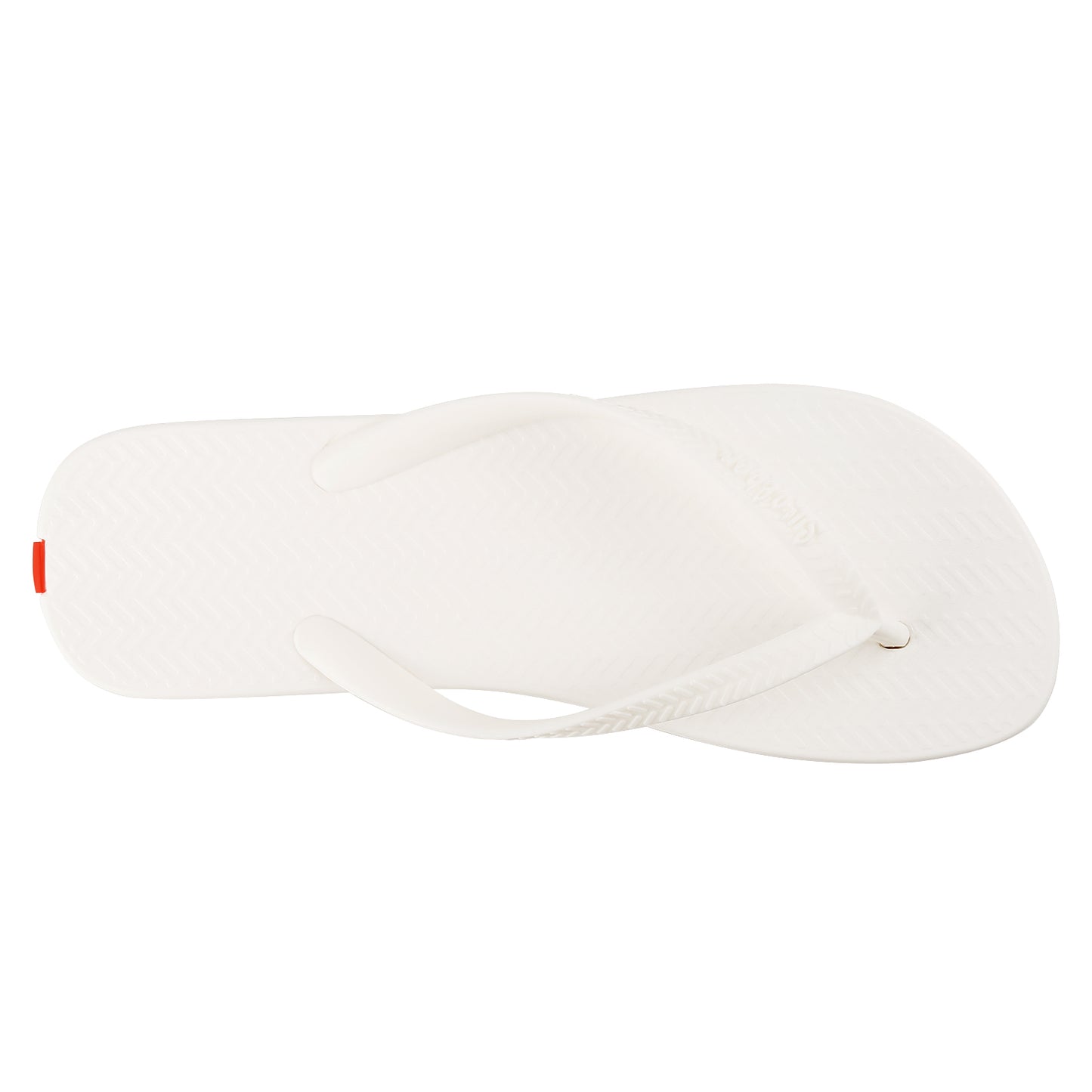 Swalker Man's Solid Color Flip Flop WHITE