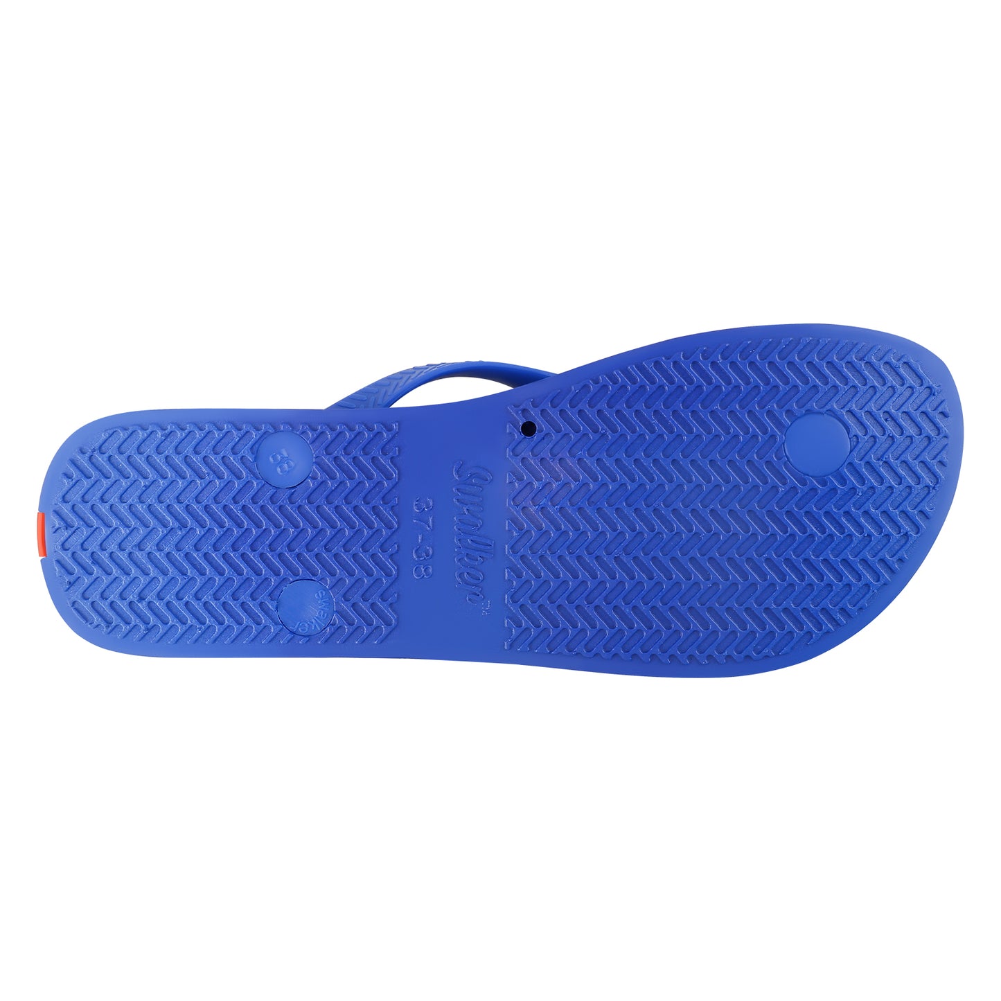 Swalker Man's Solid Color Flip Flop VIOLET