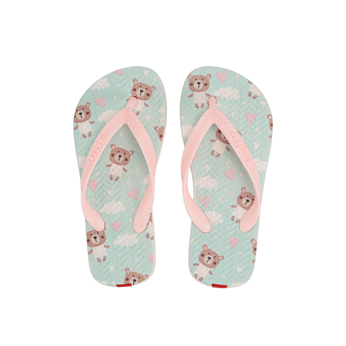 Swalker Kid's Printing Sandals Blue Bear