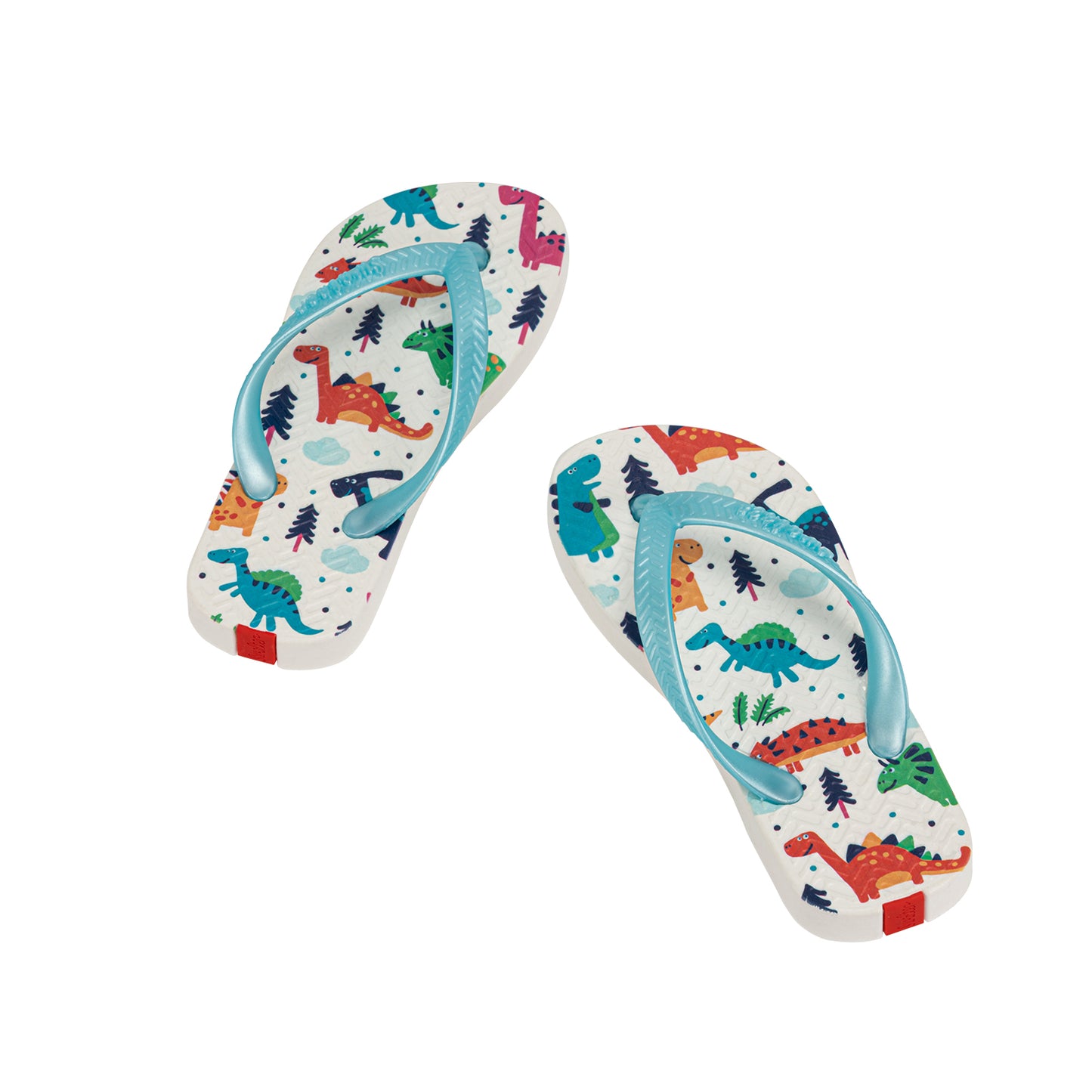 Swalker Kid's Printing Sandals Blue dinosaur
