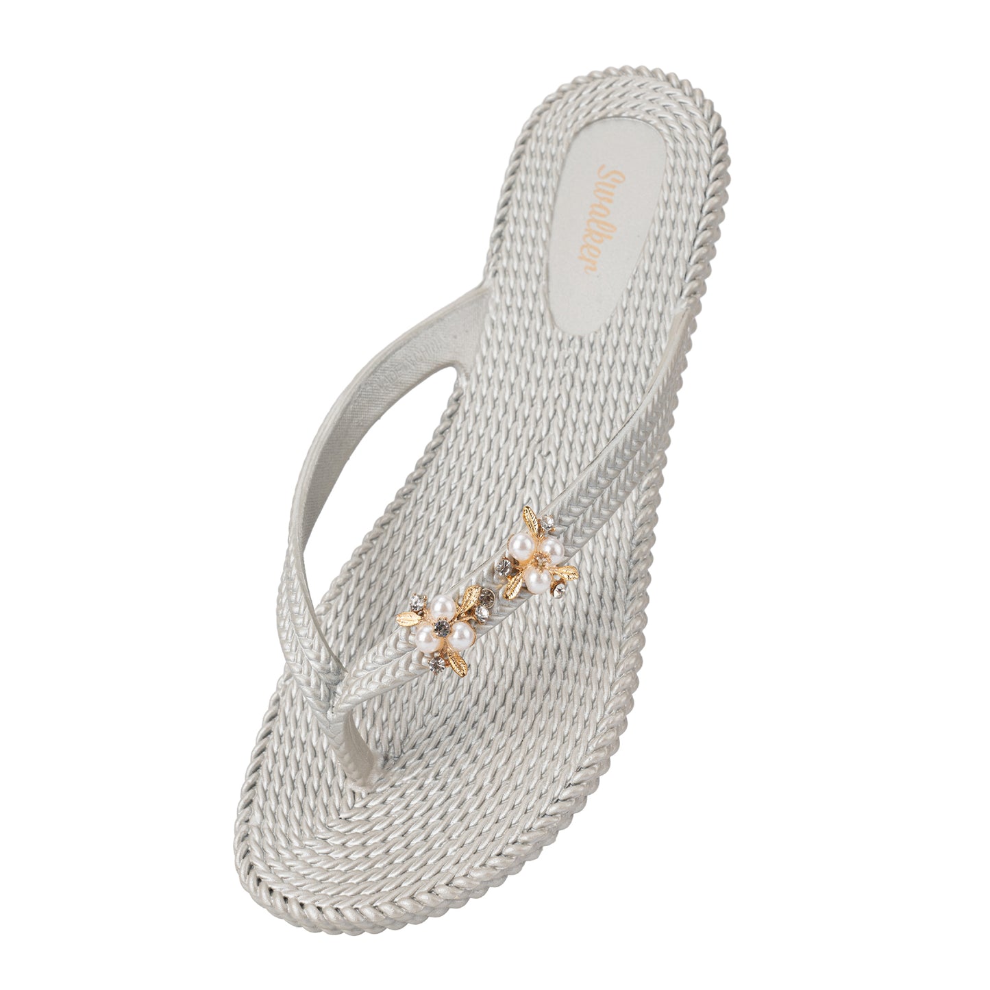 Swalker Woman's Metalli Sandal SILVER