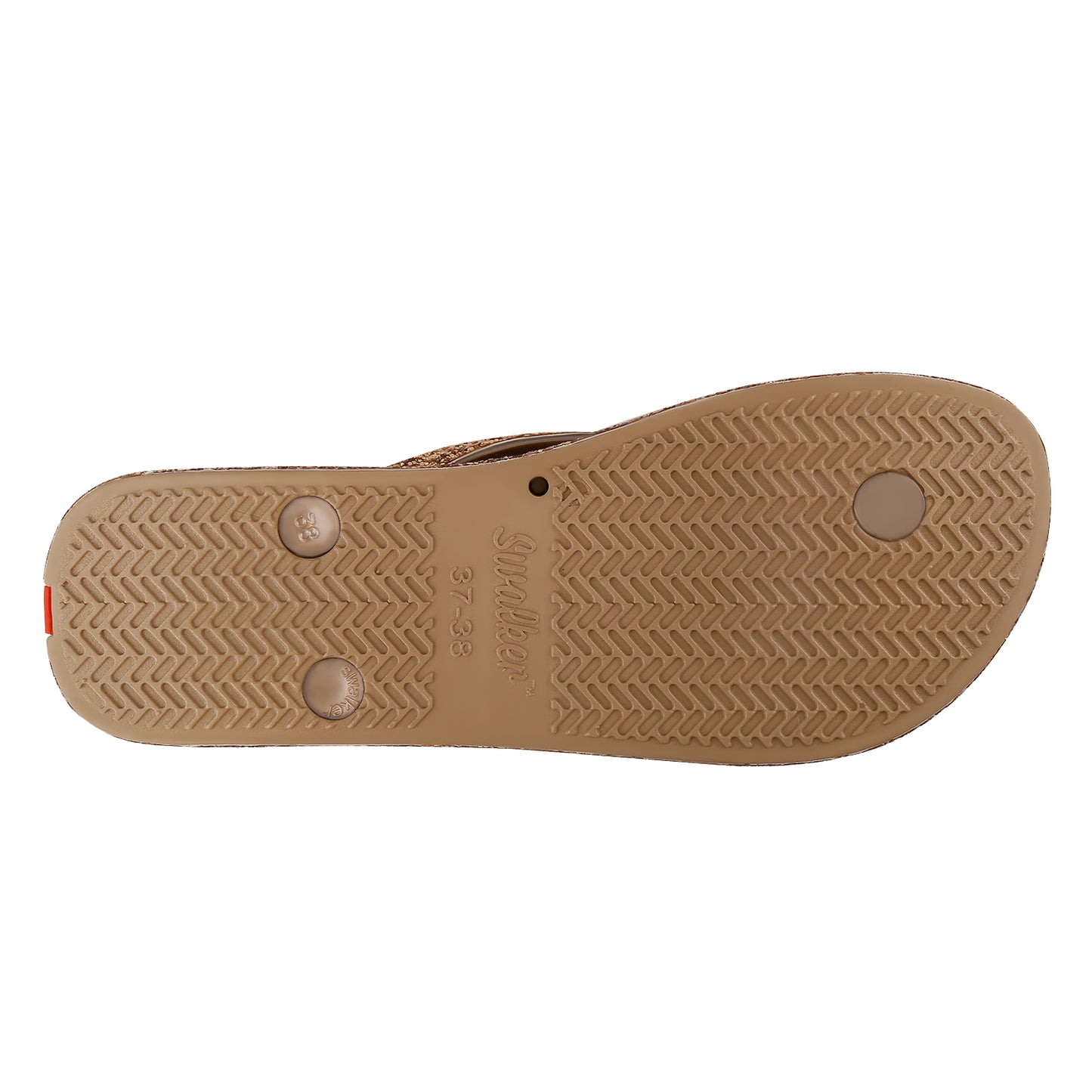 Swalker Woman's Glitter Sandal DARK GOLD