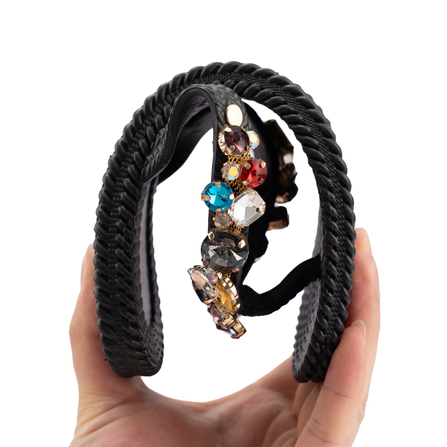 Swalker Woman's Crystal Sandal ONYX
