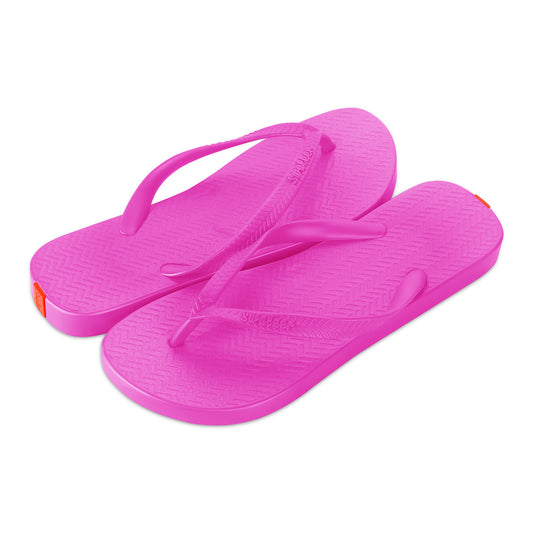 Swalker Women's Solid Color Flip Flop ROSE