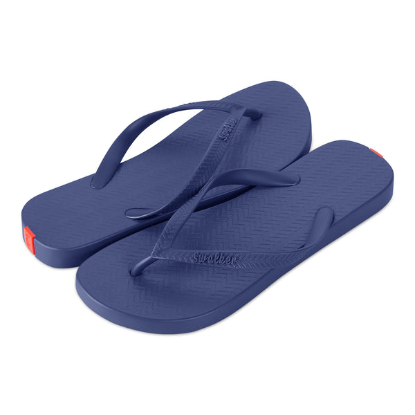 Swalker Man's Solid Color Flip Flop NAVY