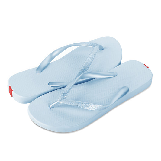 Swalker Man's Solid Color Flip Flop LIGHT BLUE