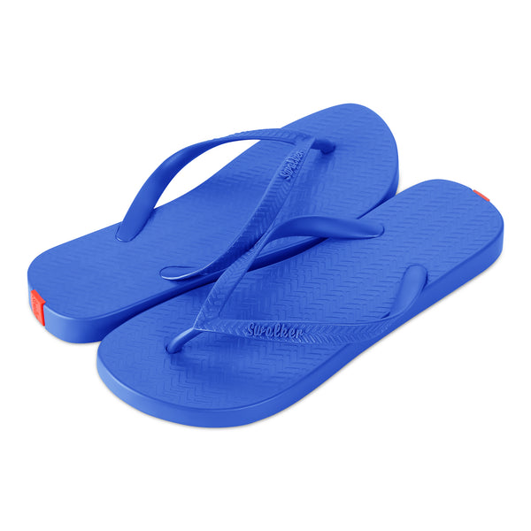 Swalker Man's Solid Color Flip Flop VIOLET