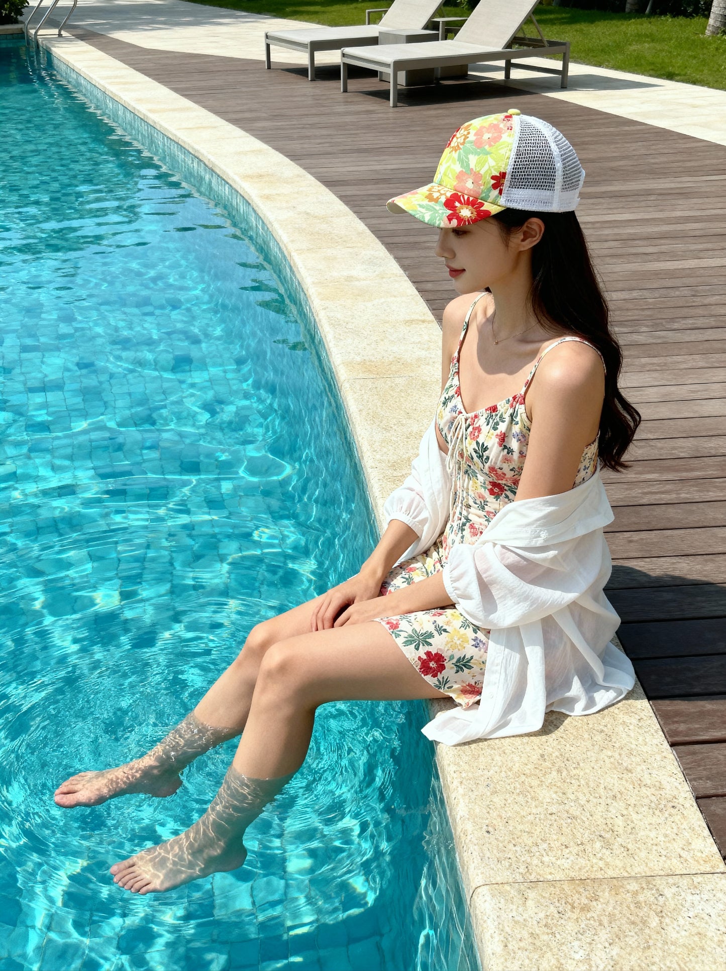 印花透氣棒球帽
