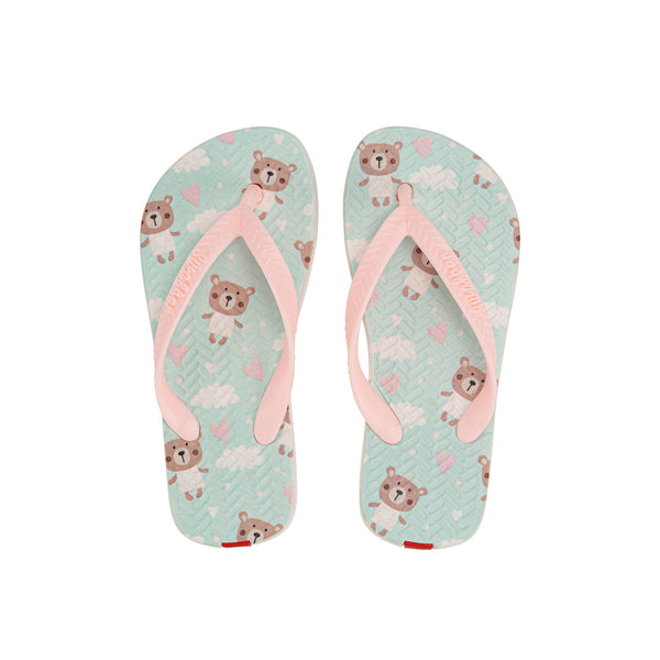 Swalker Kid's Printing Sandals Blue Bear