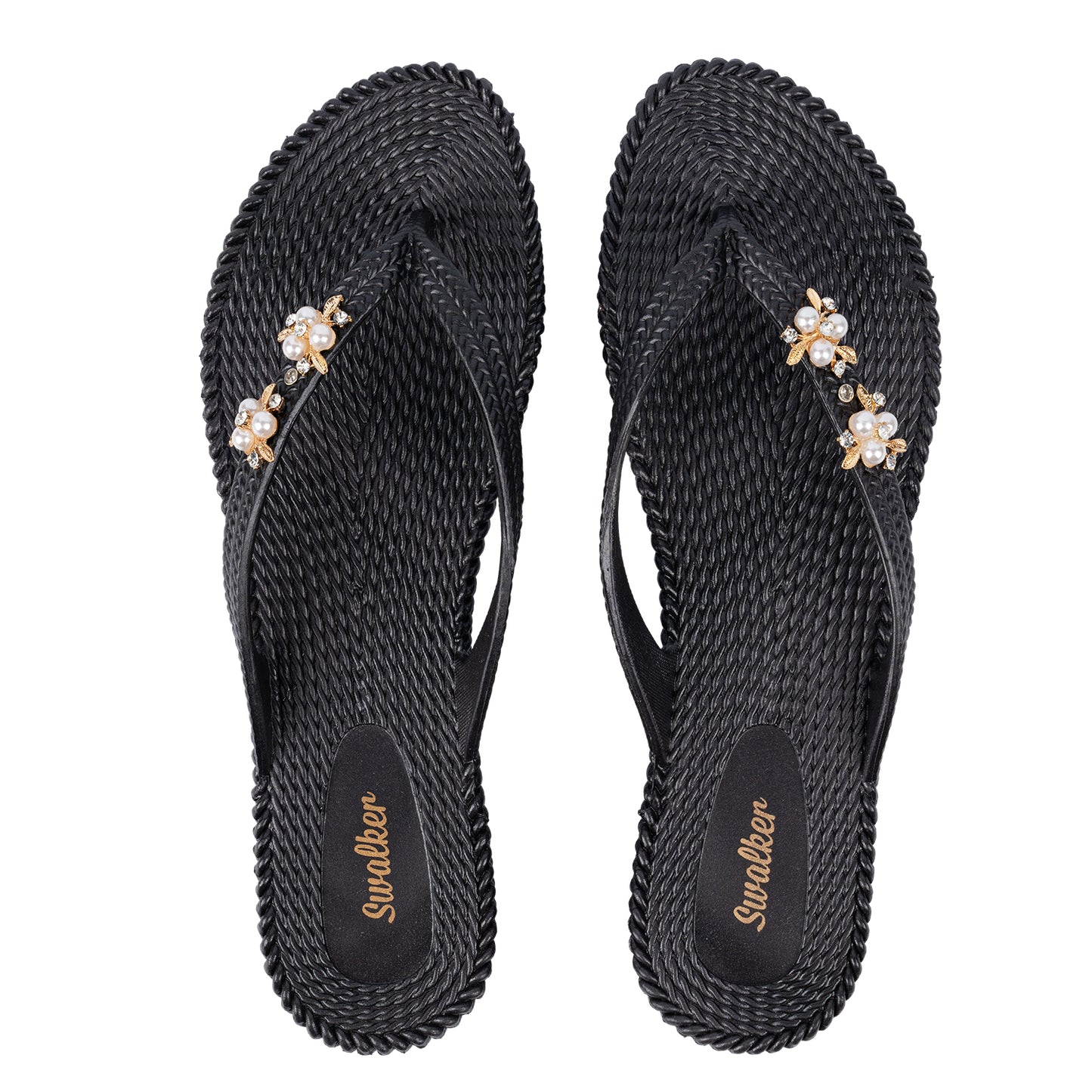 Swalker Woman's Metalli Sandal GRAPHITE